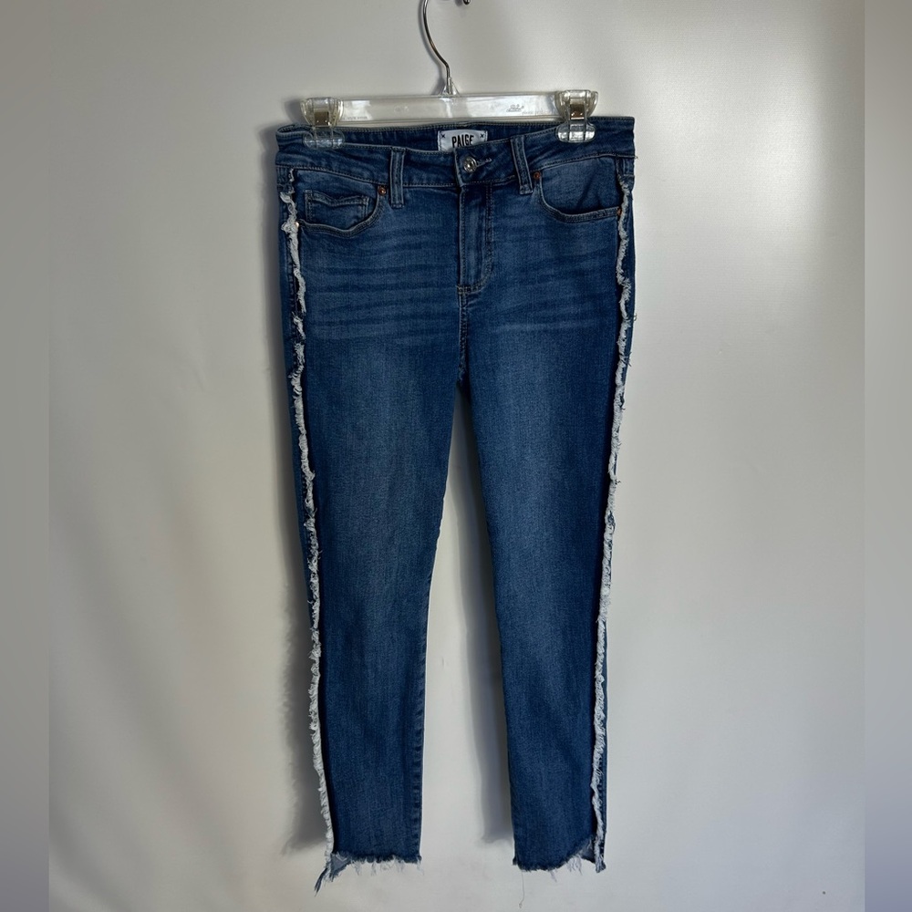 PAIGE Verdugo Ankle Jean‎ with Frayed Sides